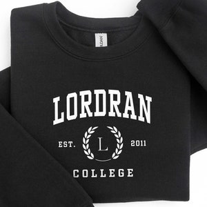 Dark souls Sweatshirt Lordran College Sweatshirt