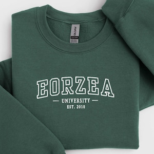 Besticktes Ffxiv Sweatshirt Eorzea Sweater