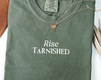 Embroidered Elden ring shirt tarnished shirt elden ring merch shirt ring eldenring shirt