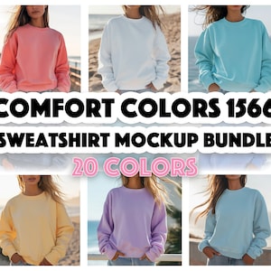 Oversized comfort color clearance sweatshirts
