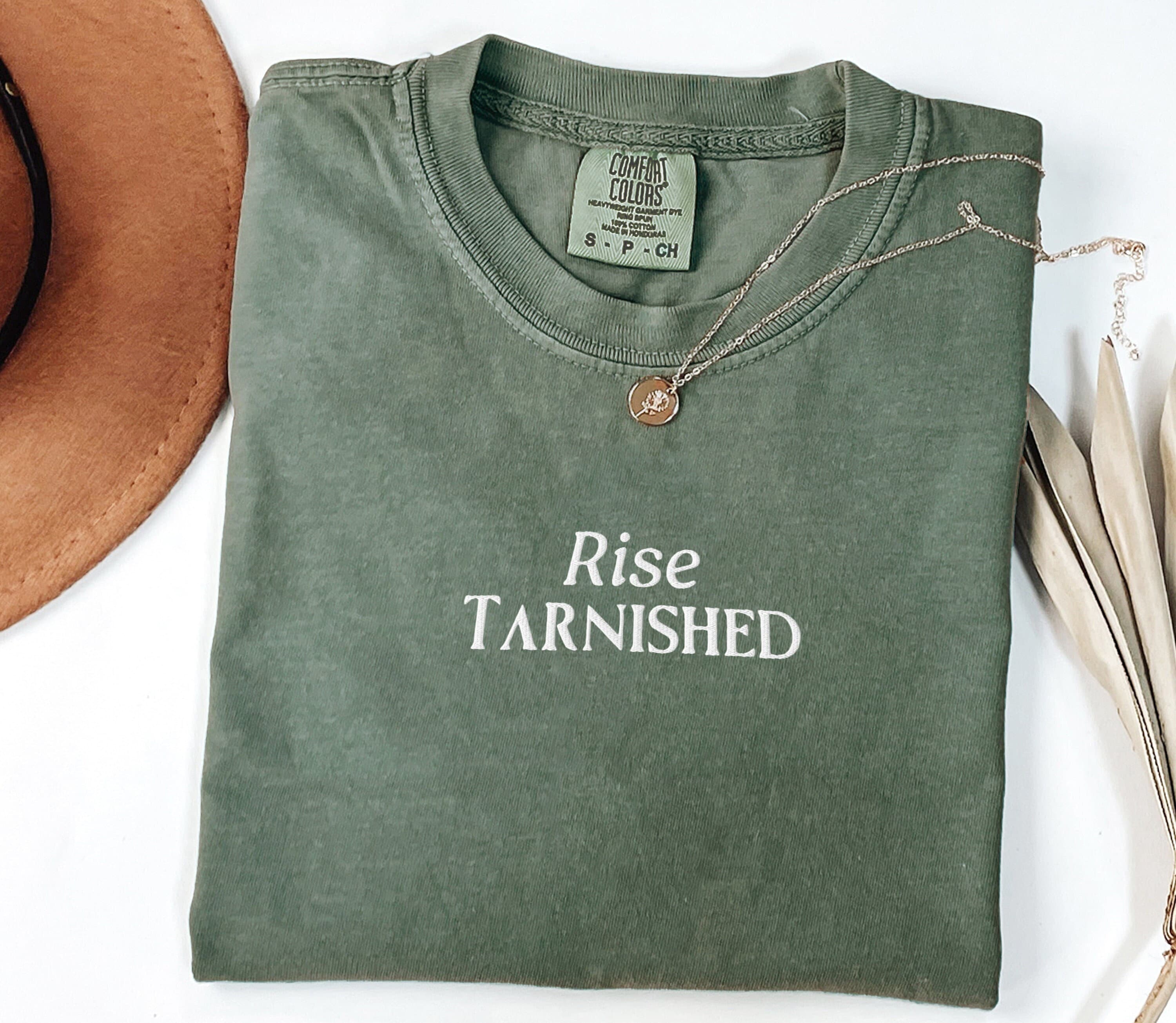 Embroidered Elden ring shirt tarnished shirt elden ring merch shirt ring eldenring shirt