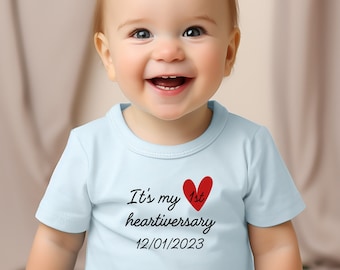 Heartiversary Shirt Heart Warrior TShirt Heart Surgery Anniversary Top Heart Kid Infant T Shirt CHD Awareness Warrior Apparel Medical Kid