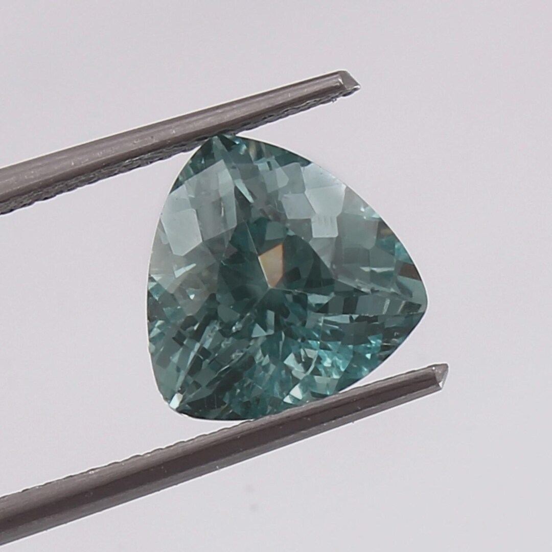 8 Ct CERTIFIED Natural Alexandrite Trillion Shape Facet Color Changing ...