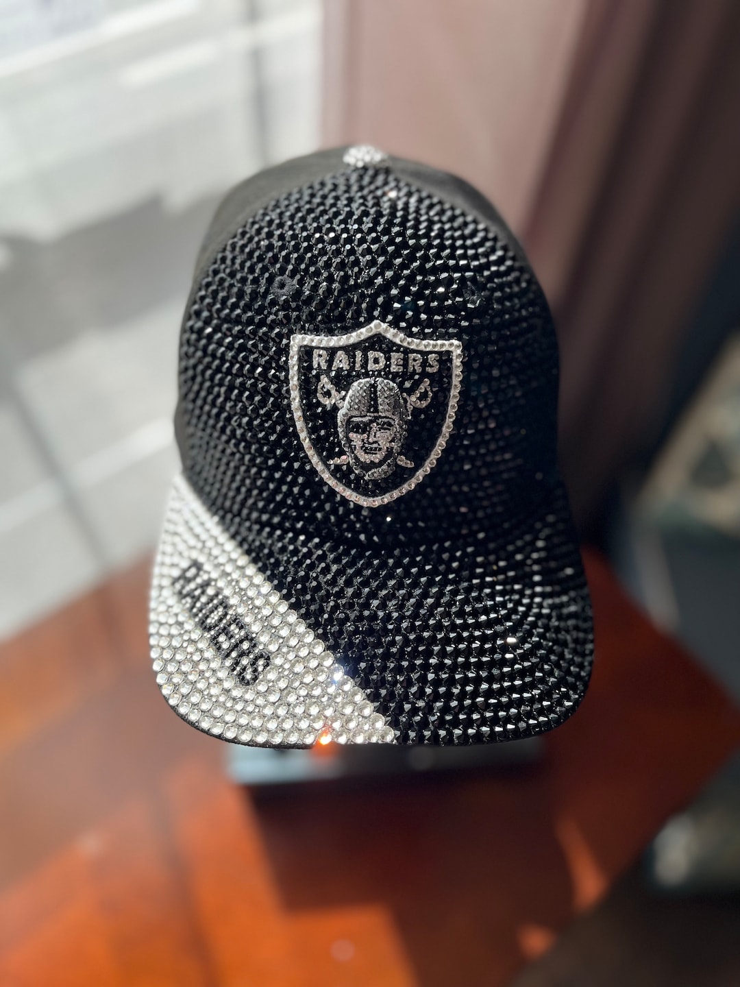 Blinged Out Raiders Hat - Etsy display picture 3