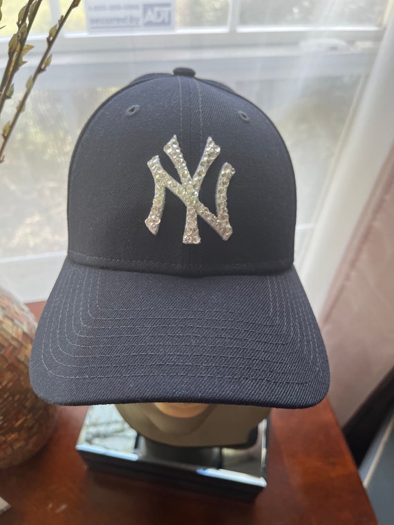 Blinged Out NY Yankees Baseball Cap - Etsy display picture 1