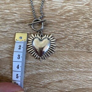 SUNDANCE sacred heart necklace image 7
