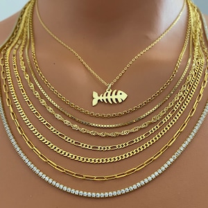 dainty fishbone necklace, minimal fishbone silver necklace, fishbone pendant mothers day gift for her, unique fishbone silver necklace