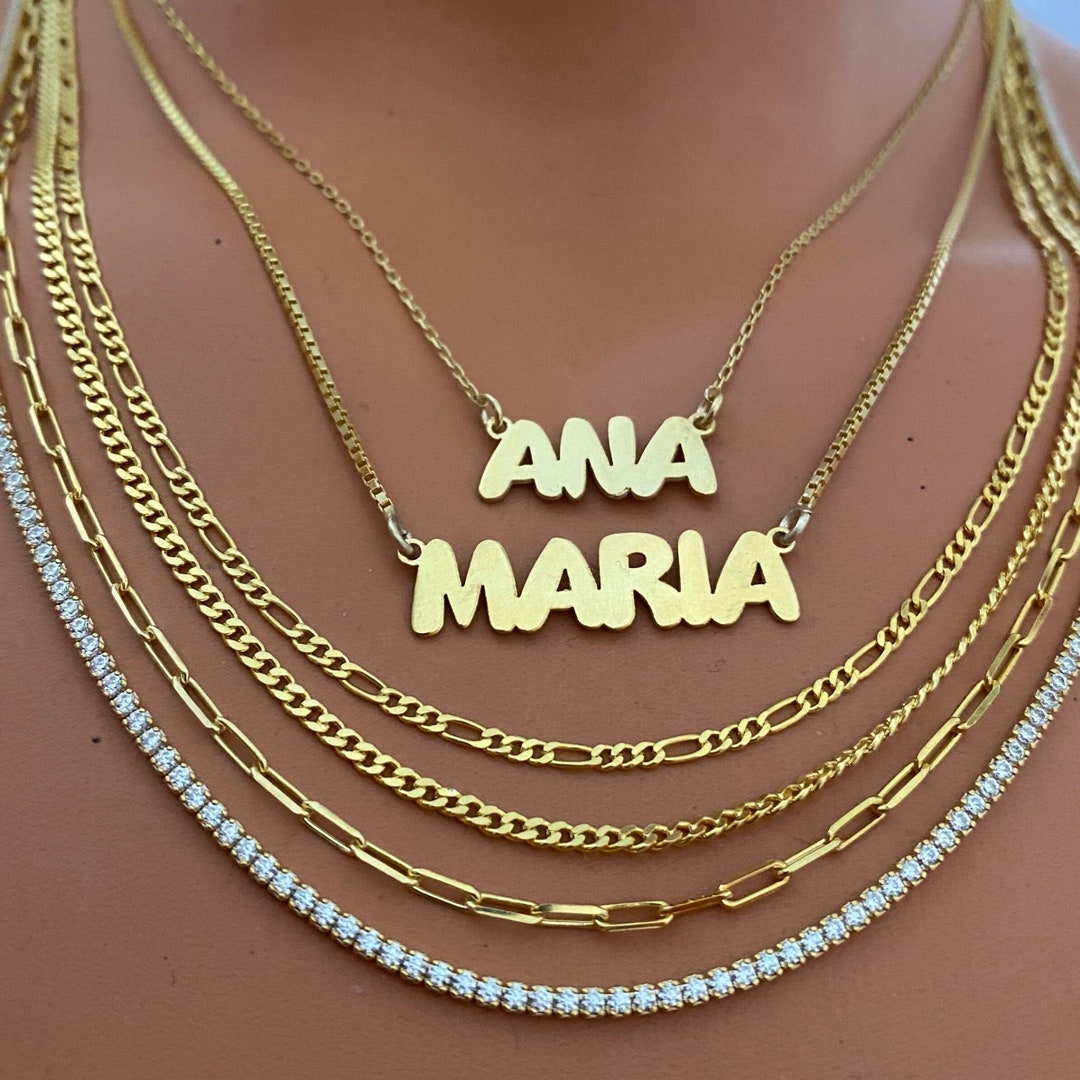 Personalized Name Necklace: Custom Jewelry Gift - Etsy
