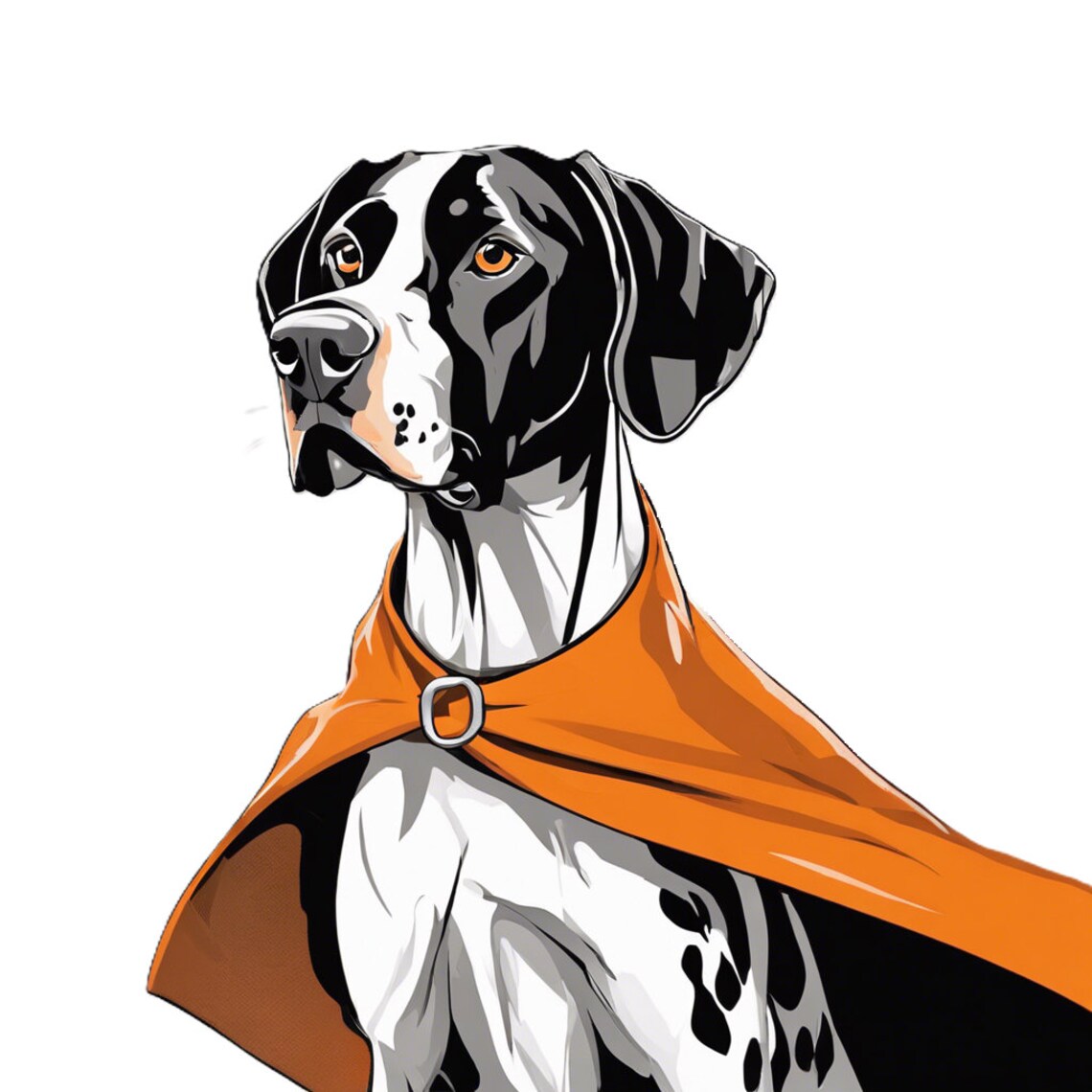 English Pointer Superhero Sticker - Etsy