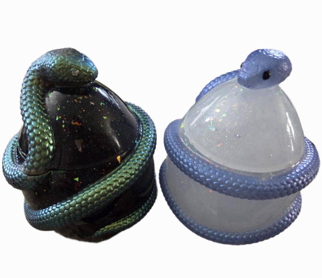 Epoxy Snake Egg Jar [color Customizable] - Etsy