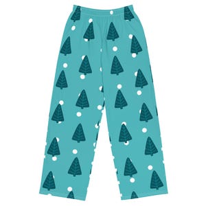 All-over print unisex wide-leg pants