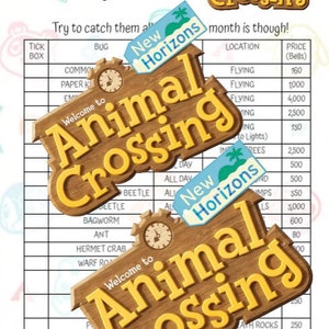 May include: A chart listing bugs found in the Animal Crossing: New Horizons video game. The chart lists the bug, its location, and the price in Bells. The chart is for the month of January in the Northern Hemisphere.