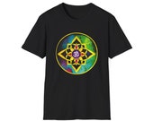 Ajna Chakra - Unisex Mandala Unisex T-Shirt • Spiritual • Tantra & Mandala Design • Mindfulness Gift
