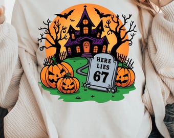 Kids Halloween png, Funny Trick or Treat Shirt PNG, funny Halloween shirt, funny teacher Halloween png, funny fall png, 67 Halloween png