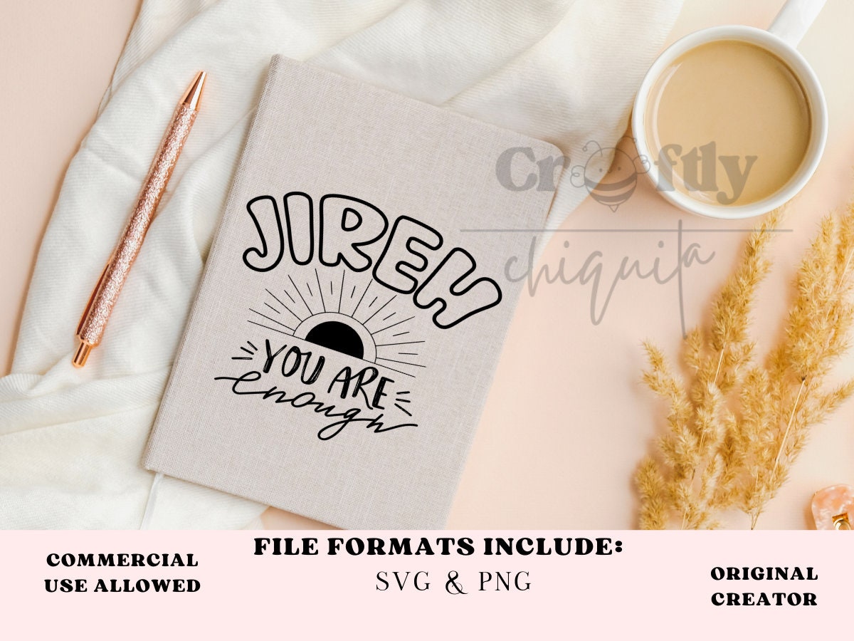 Christian Svg, Jireh You Are Enough Faith Christian Hoodie Merch Design for Cricut and