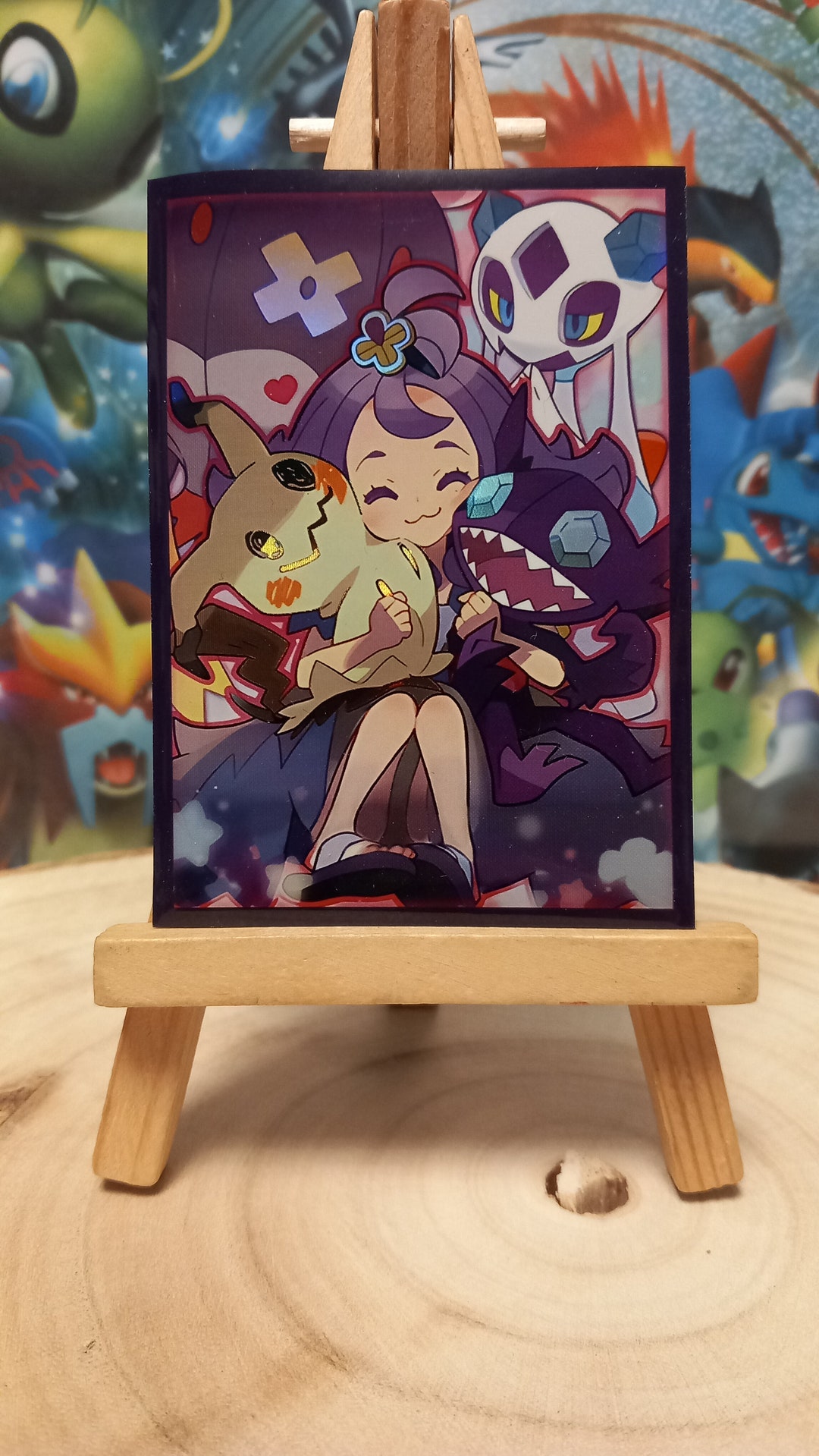 Set of 10 Sleeves for Personalized Pokemon Cards Sleeve Card Protector ...