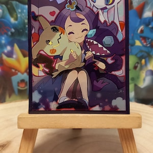 lot de 10 Pochettes pour cartes Pokemon personnalisées Sleeve protége carte