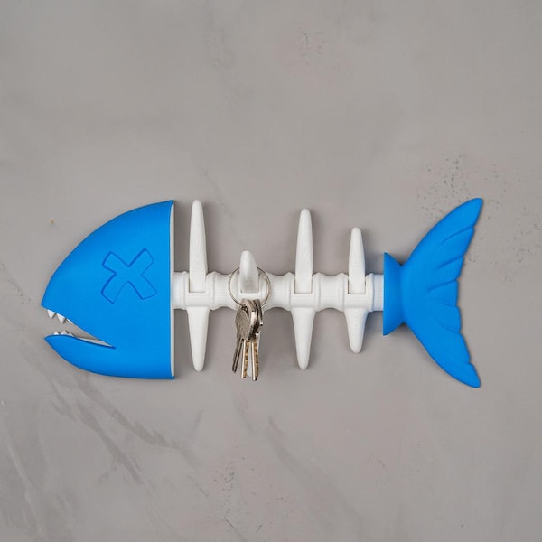 Catch of the Day – Key Holder All Bones. No Fish.