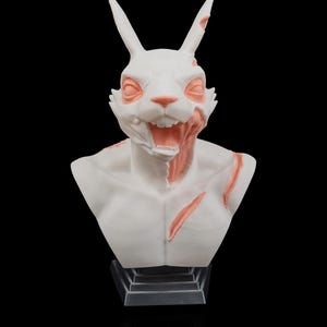 RotTail Bust – 3D Printed Horror Art