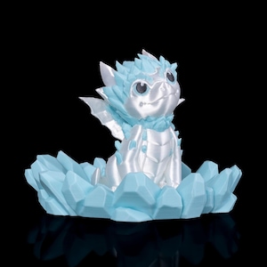 Crystallis el dragón impreso en 3D