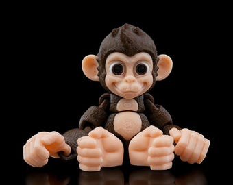 3d Printed Baby Chimp