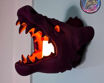 Dragon Fire Wall Lamp – Light Up Your Lair!