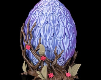Blommigt drakeägg