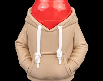 3D Printed Hoodie Can Holder – Fun Drink Sleeve for Cans | Unique Gift