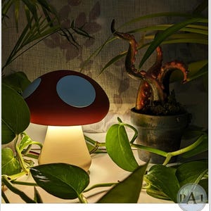 Cute Mushroom LED Lamp