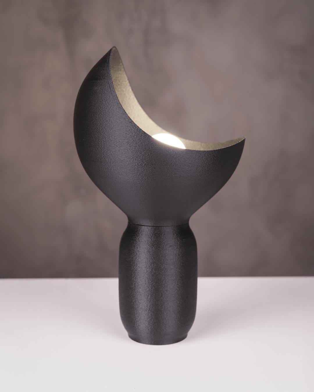 Moon Desk 3D Printed Moon Desk Lamp: Realistic Lunar Decor - Etsy