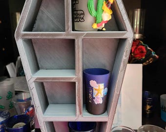 3D-utskriven gotisk kistycka: Häxig kristalldisplay