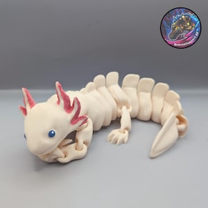 3D Printed Flexi Axolotl
