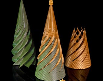 Endless Swirling Tree – 3D Printed Art Sculpture