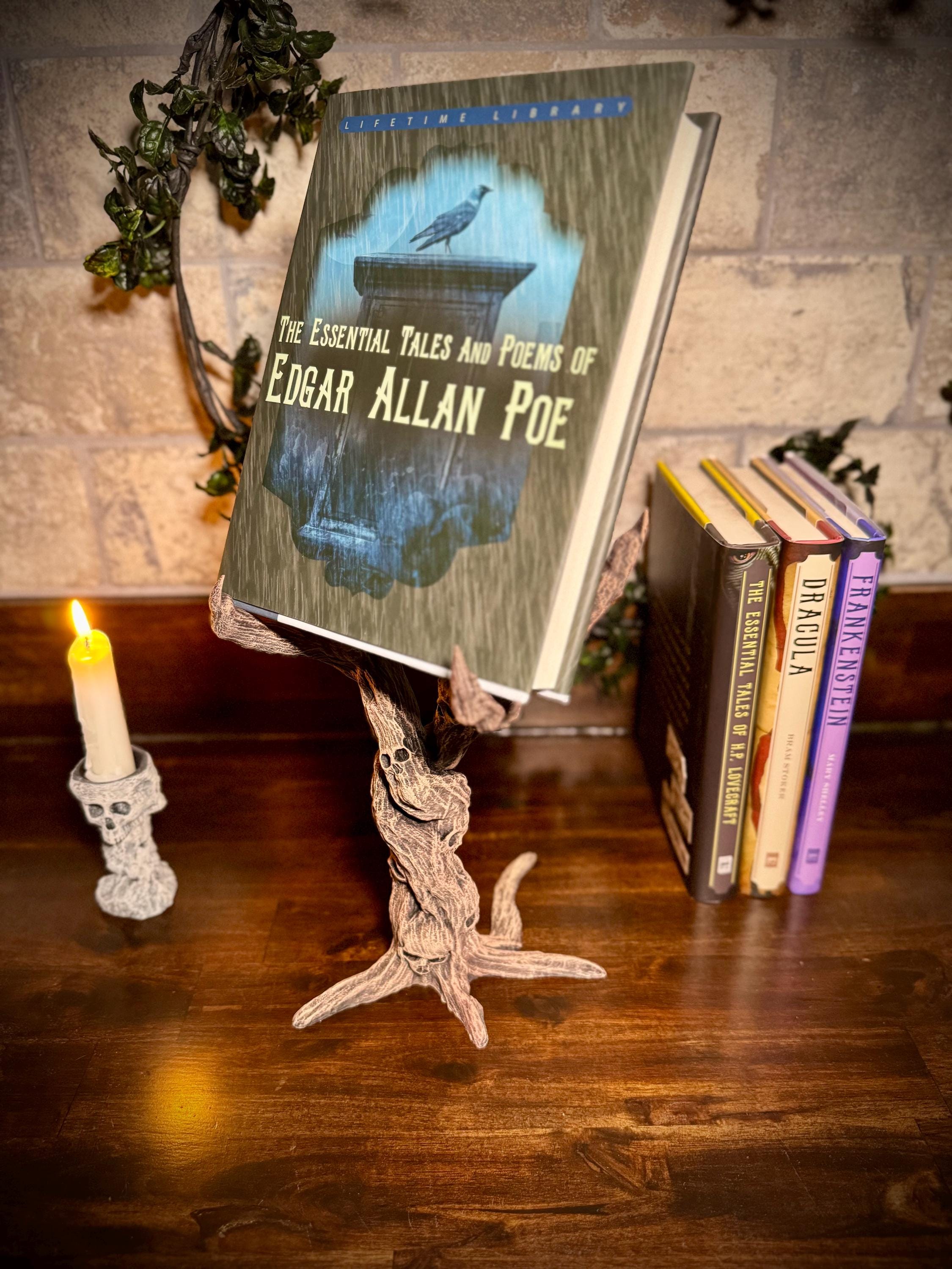 The Forbidden Book Holder – 3D Printed Creepy Hands With Skulls - Etsy