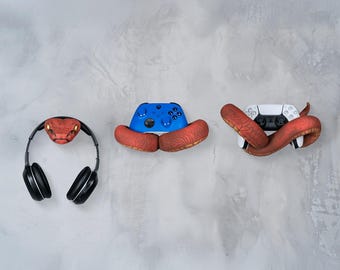 3Dプリント製サイレントスリザーコントローラー＆ヘッドホンホルダー