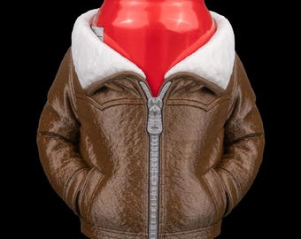 3D Printed Leather Jacket Can Holder – Coolest Drink Sleeve Ever