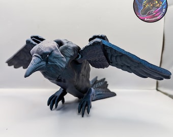 Flexi Crow : votre nouvel ami à plumes !