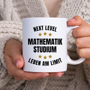 Mathematik Studenten Tasse lustig Uni Start Studium Mathe Lehrer Universität Geschenk Mann Erst Semester Geburtstag Frau Kaffee Becher Tee