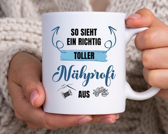 Sewing ceramic mug girlfriend wife gift birthday mom sister grandma tailor saying funny DIY hobby sewing machine fan coffee mug tea