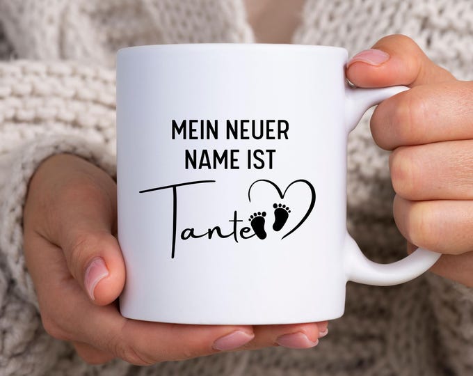 DETante Geschenk Weihnachten,Spruch Tasse Patin,Taufpatin,Patentante
