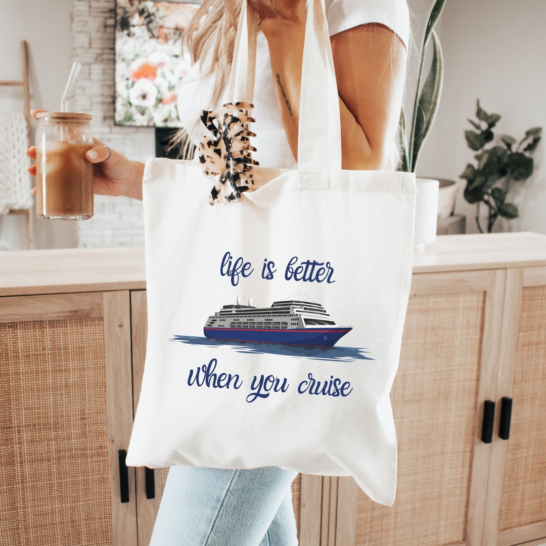 Kreuzfahrt-Make-up-Tasche – Segeltuch, 23x17x5 Cm, Mit 3D-Druck, Perfekt Für Reisen & Geschenk