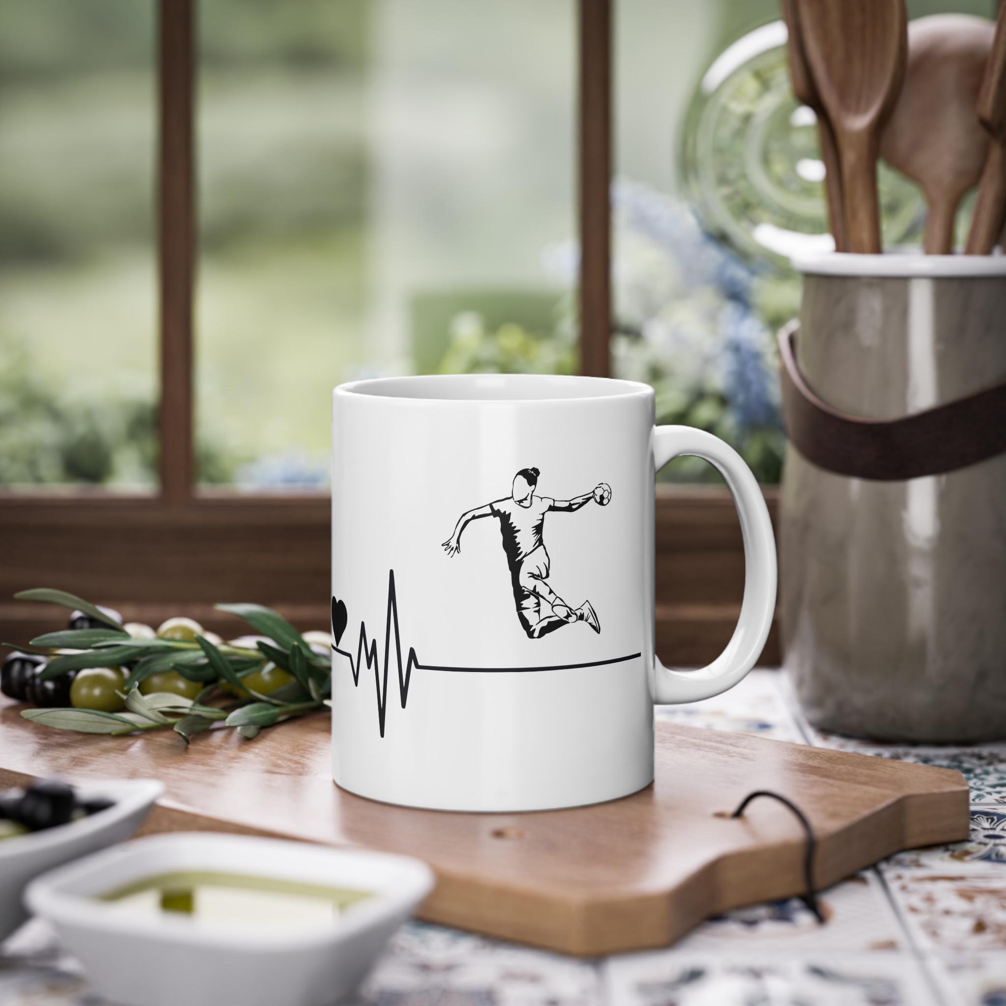 Handball Mug, Handball Player, Gift Idea, Birthday, Woman, Player, Club ...