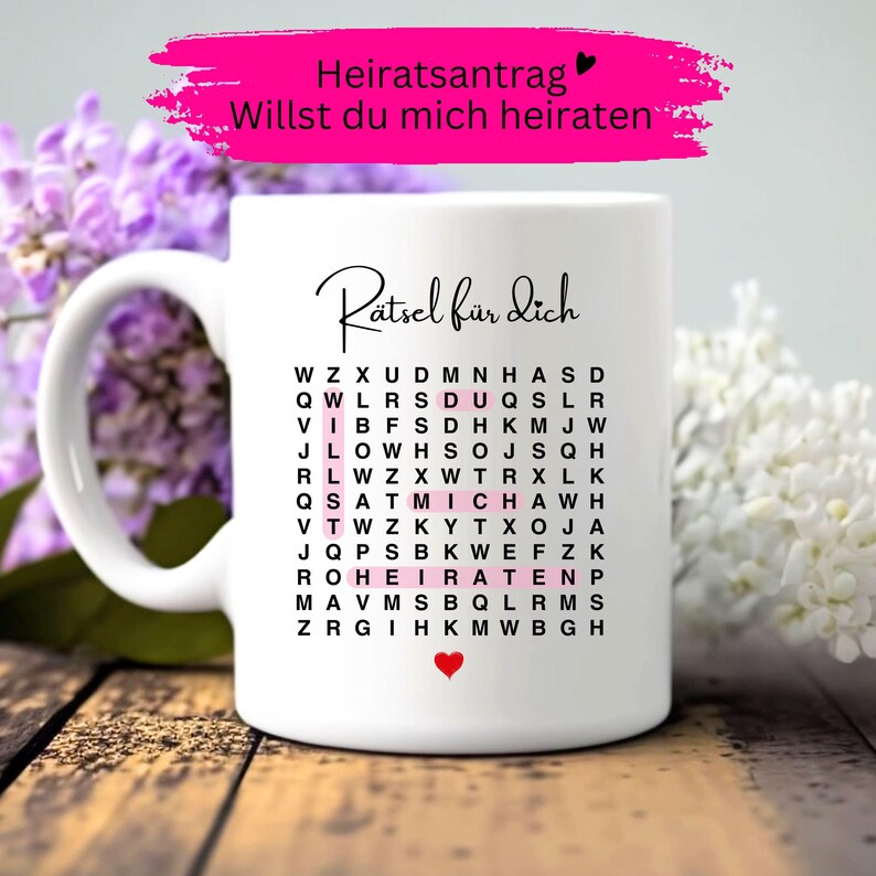 DEHeiratsantrag Weihnachten,Wortsuche Rätsel,willst du mich heiraten