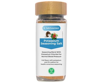 Potassium Seasoning Salt Sodium-free Salt Substitute Salt Alternative Potassium Chloride Seasoning Mix Seasoning Blend Spice Mix 60 g 100 g