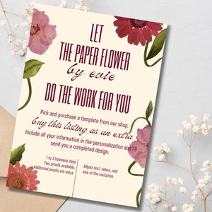 Custom Invitation Template. Personalized Invitation Designed For You.