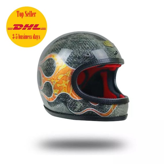 1978 motorcycle helmets 1978/79 Johnny Rutherford Signed Race Used McLaren Indy 500 Helmet