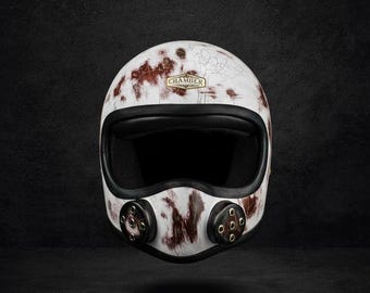 1940's motorcycle helmets Past Time Sports Men's 1940s Philadelphia Pro Leather Football Helmet : Sports & Outdoors 1940s Skulgarde Leather Motorcycle Helmet: