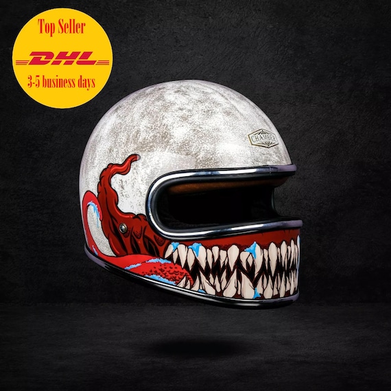 full face motorcycle helmet designs DOT Approved Daytona Cruiser Open Custom Full Face Motorcycle Helmet: