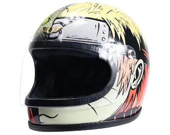 Handmade Motorcycle Helmet Custom Leopard Airbrush Design Retro Bobber Chopper Style - Etsy Handmade Motorcycle Helmet Custom Leopard Airbrush Design Retro Bobber Chopper Style - Etsy