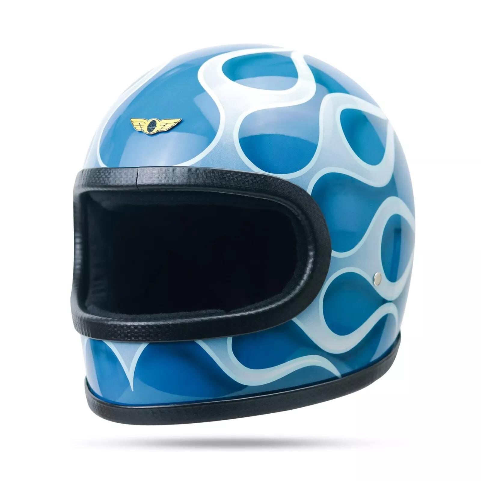 新品　カスタムペイント　フルフェイスヘルメット　ボバー　チョッパー　バイク 新品 カスタムペイント フルフェイスヘルメット ボバー チョッパー